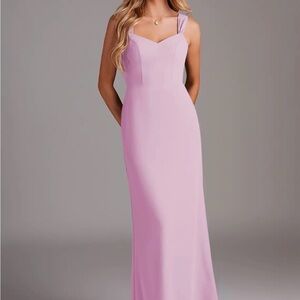 Azazie Pink formal  Dress